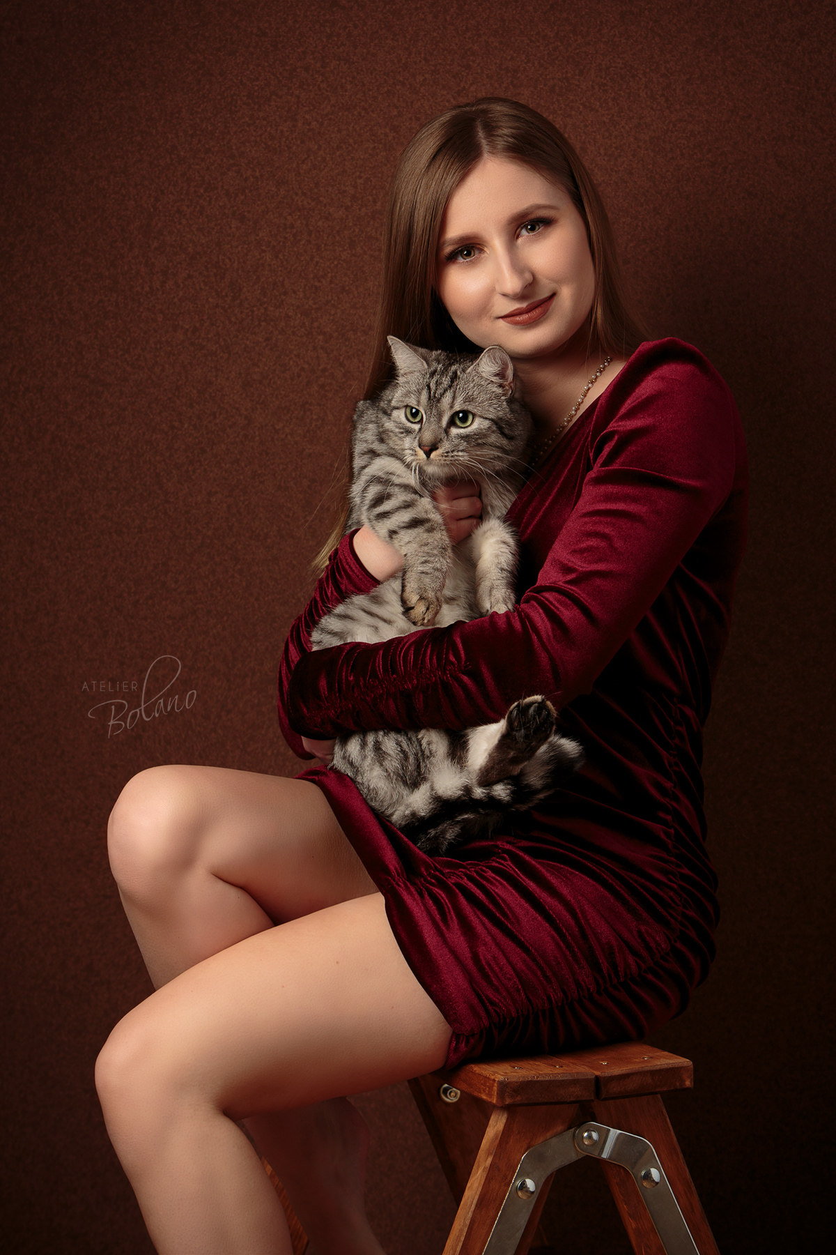 Dziewczyna z kotem